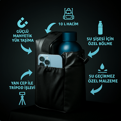 FitKal™ Manyetik Spor Çantası