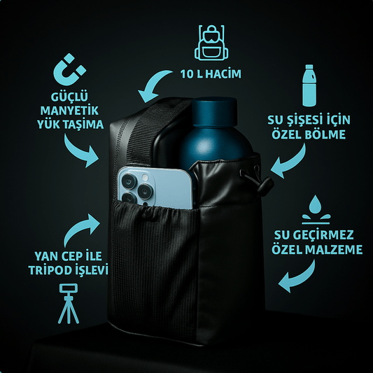 FitKal™ Manyetik Spor Çantası